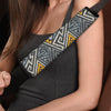 Grunge Geometric Triangle Seat Belt Cover-grizzshop