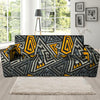 Grunge Geometric Triangle Sofa Cover-grizzshop