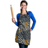 Grunge Geometric Triangle Women's Apron-grizzshop