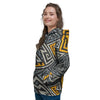 Grunge Geometric Triangle Women's Hoodie-grizzshop