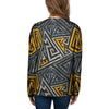 Grunge Geometric Triangle Women's Sweatshirt-grizzshop