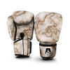 Load image into Gallery viewer, Grunge Marble White Brown Print Pattern Boxing Gloves-grizzshop