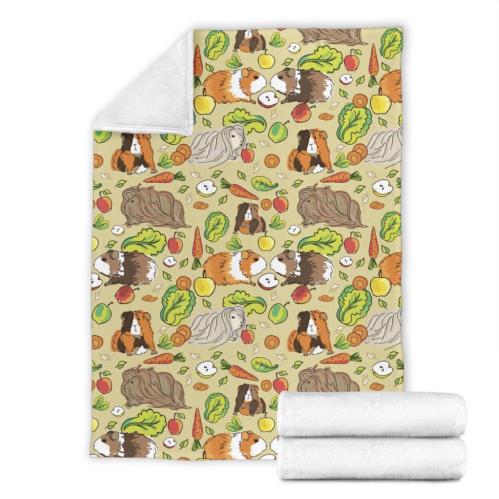 Guinea Pig Pattern Print Blanket-grizzshop