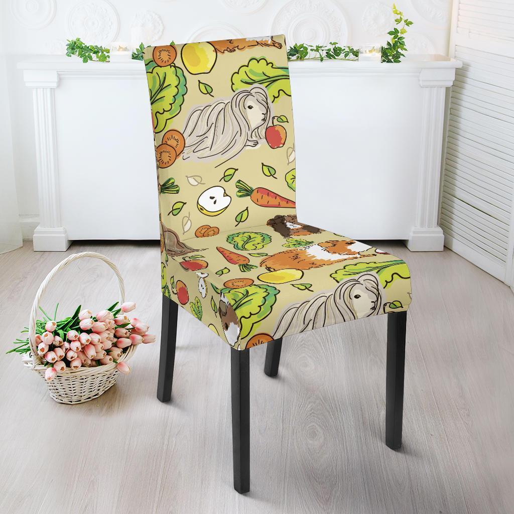 Guinea Pig Pattern Print Chair Cover-grizzshop