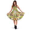 Guinea Pig Pattern Print Dress-grizzshop