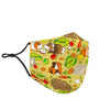 Guinea Pig Pattern Print Face Mask-grizzshop