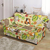 Guinea Pig Pattern Print Loveseat Cover-grizzshop