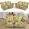 Guinea Pig Pattern Print Loveseat Cover-grizzshop