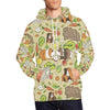 Guinea Pig Pattern Print Men Pullover Hoodie-grizzshop