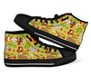 Guinea Pig Pattern Print Men Women's High Top Shoes-grizzshop