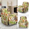 Guinea Pig Pattern Print Recliner Cover-grizzshop