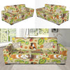 Guinea Pig Pattern Print Sofa Covers-grizzshop