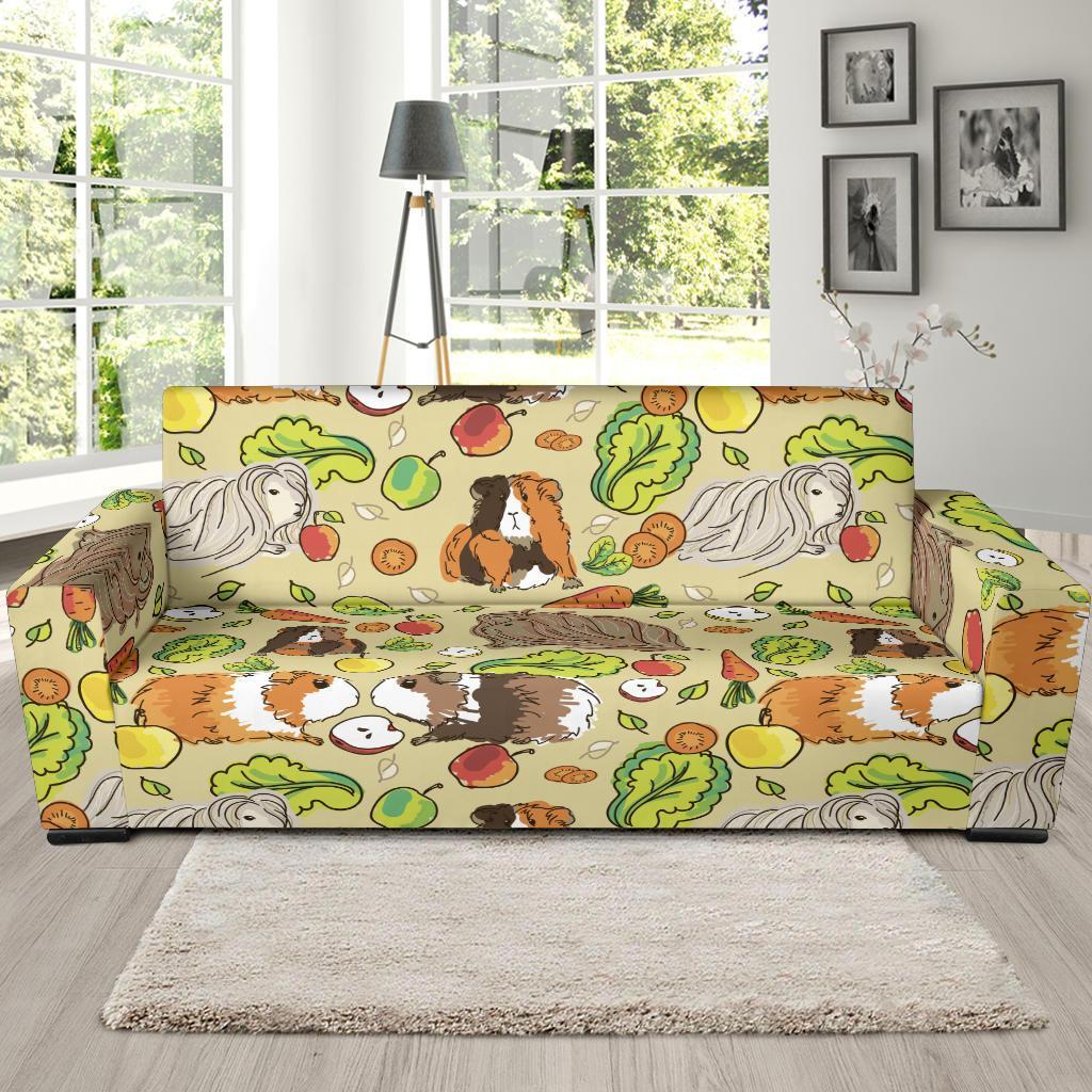 Guinea Pig Pattern Print Sofa Covers-grizzshop