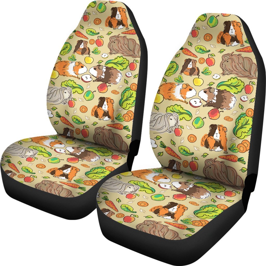 Guinea Pig Pattern Print Universal Fit Car Seat Cover-grizzshop