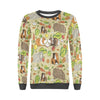 Guinea Pig Pattern Print Women's Sweatshirt-grizzshop