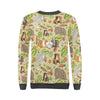 Guinea Pig Pattern Print Women's Sweatshirt-grizzshop