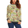 Guinea Pig Pattern Print Women's Sweatshirt-grizzshop