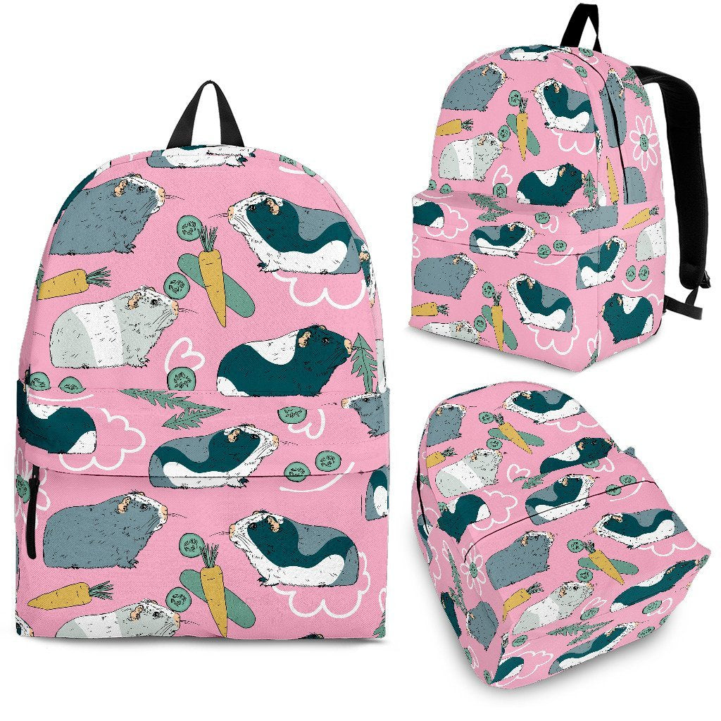 Guinea Pig Print Pattern Backpack-grizzshop