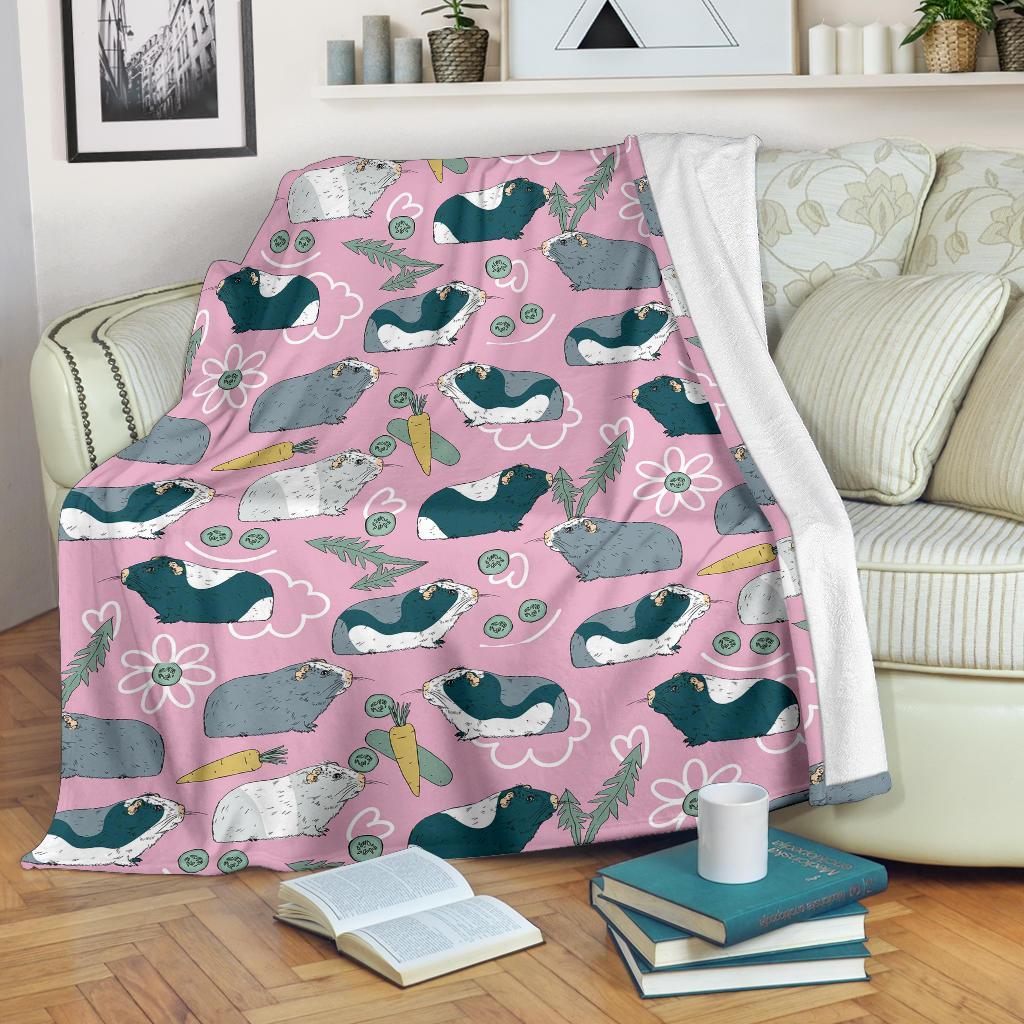 Guinea Pig Print Pattern Blanket-grizzshop