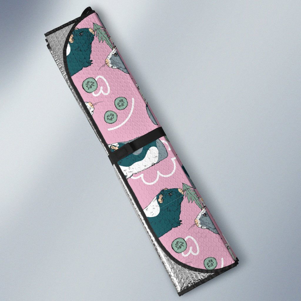 Guinea Pig Print Pattern Car Sun Shade-grizzshop