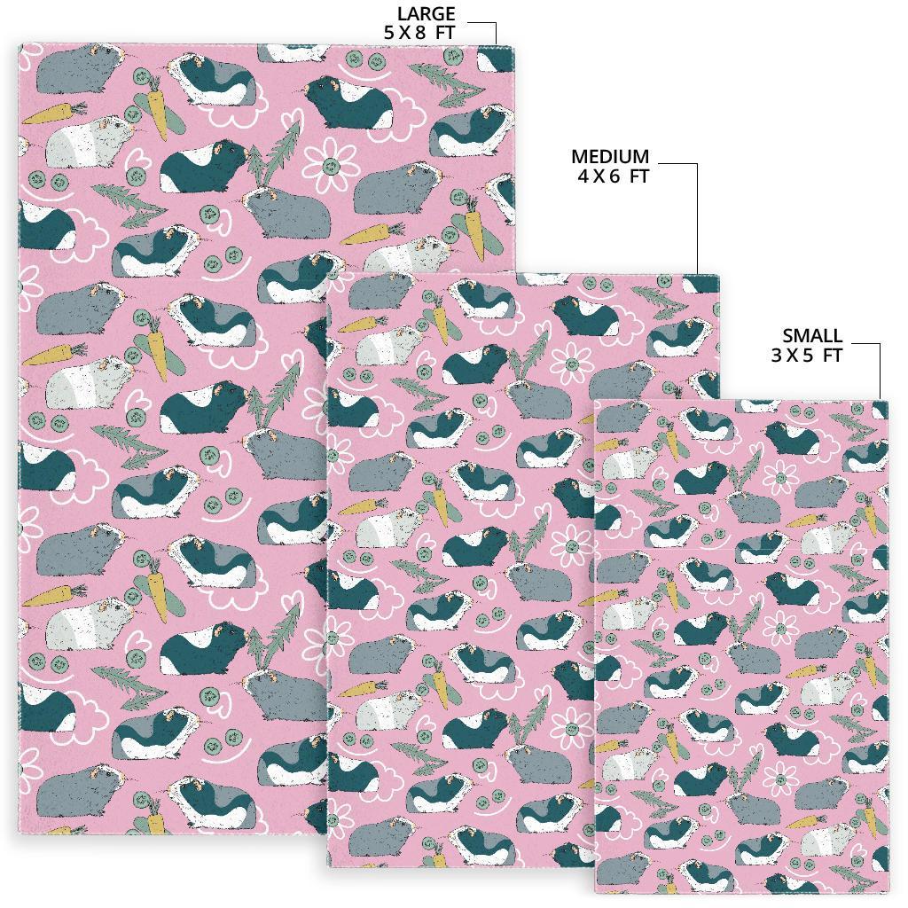 Guinea Pig Print Pattern Floor Mat-grizzshop