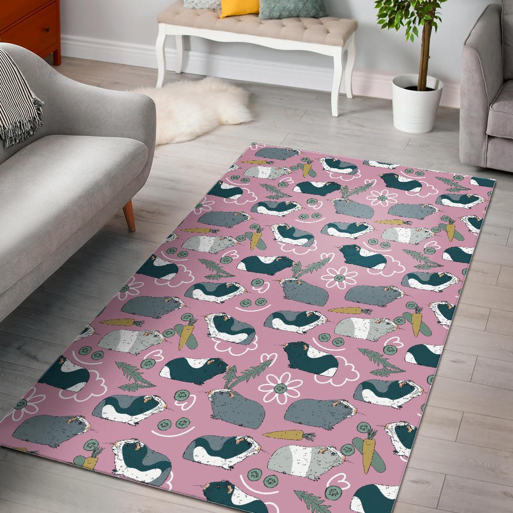 Guinea Pig Print Pattern Floor Mat-grizzshop