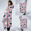 Guinea Pig Print Pattern Hooded Blanket-grizzshop