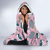 Guinea Pig Print Pattern Hooded Blanket-grizzshop