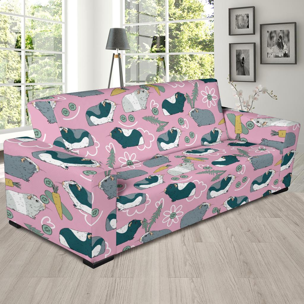 Guinea Pig Print Pattern Sofa Covers-grizzshop