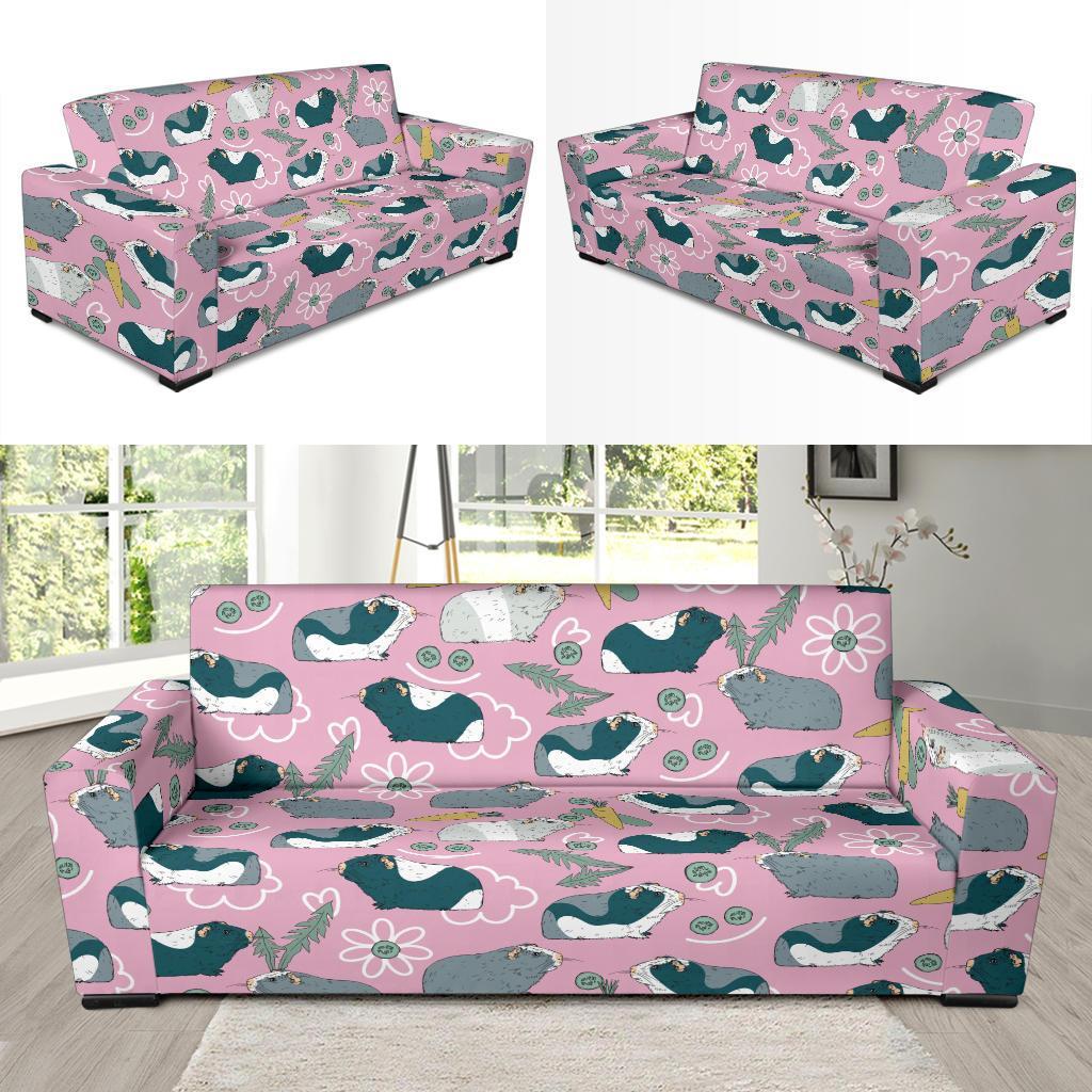 Guinea Pig Print Pattern Sofa Covers-grizzshop