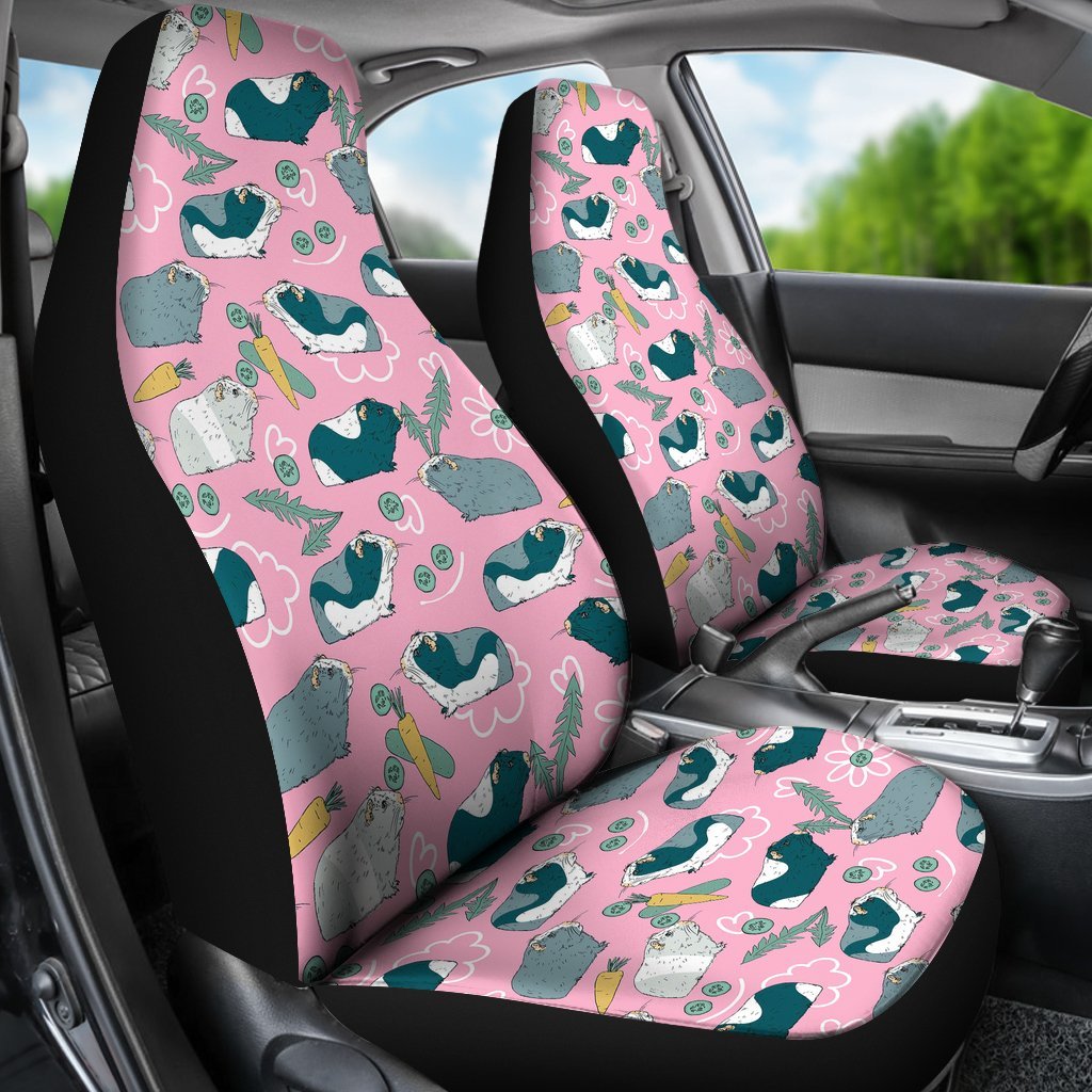 Guinea Pig Print Pattern Universal Fit Car Seat Cover-grizzshop