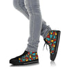 Guitar Pattern Print Men Women's High Top Shoes-grizzshop