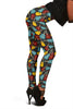 Guitar Pattern Print Women Leggings-grizzshop