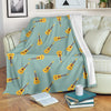 Guitar Print Pattern Blanket-grizzshop