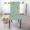 Guitar Print Pattern Chair Cover-grizzshop