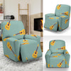 Guitar Print Pattern Recliner Cover-grizzshop