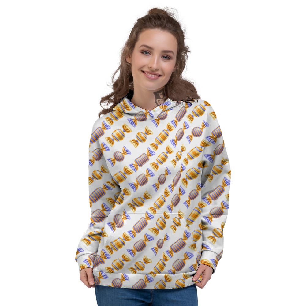 Gummy Yummy Print Pattern Women's Hoodie-grizzshop