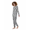 Gun Bullet White And Black Print Pattern Women's Pajamas-grizzshop