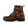 Gun Rose Skull Men's Boots-grizzshop