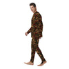 Gun Rose Skull Men's Pajamas-grizzshop