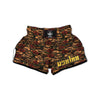 Gun Rose Skull Muay Thai Boxing Shorts-grizzshop