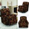 Gun Rose Skull Recliner Cover-grizzshop