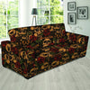 Gun Rose Skull Sofa Cover-grizzshop