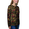 Gun Rose Skull Women's Sweatshirt-grizzshop