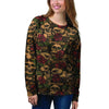 Gun Rose Skull Women's Sweatshirt-grizzshop