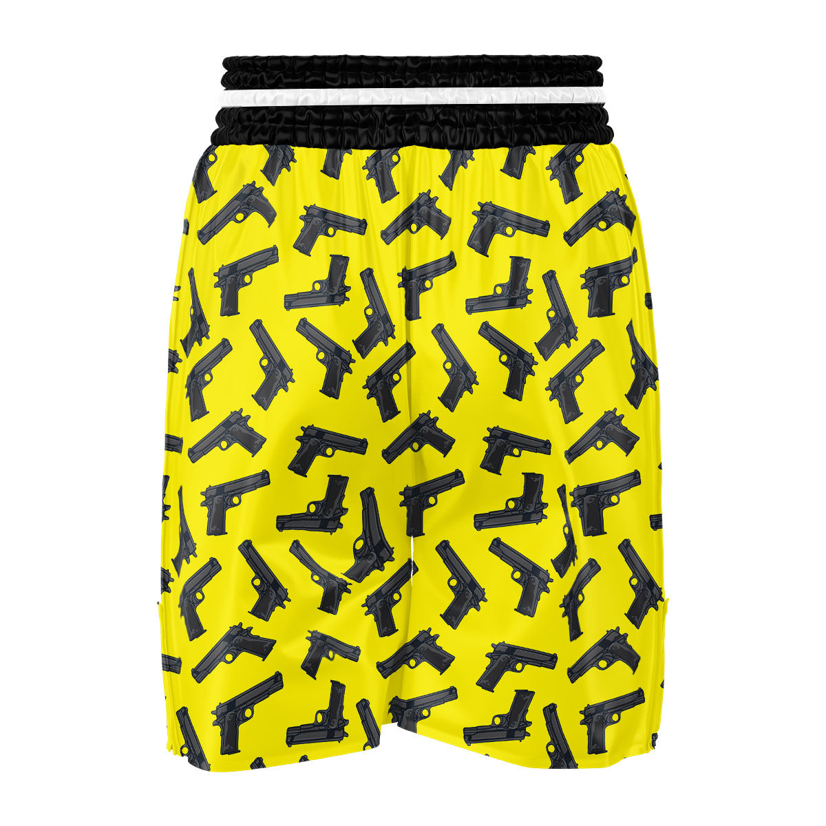 Guns Military Print Pattern Boxing Shorts-grizzshop