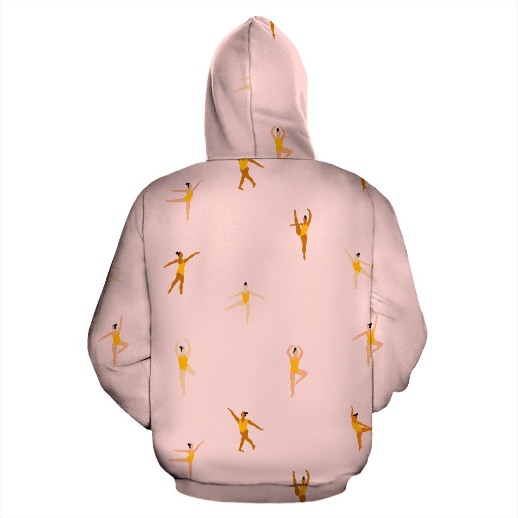 Gymnastics Pattern Print Men Women Pullover Hoodie-grizzshop