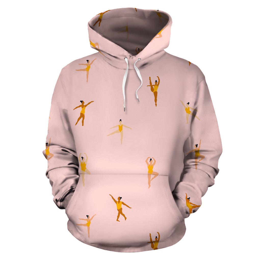 Gymnastics Pattern Print Men Women Pullover Hoodie-grizzshop