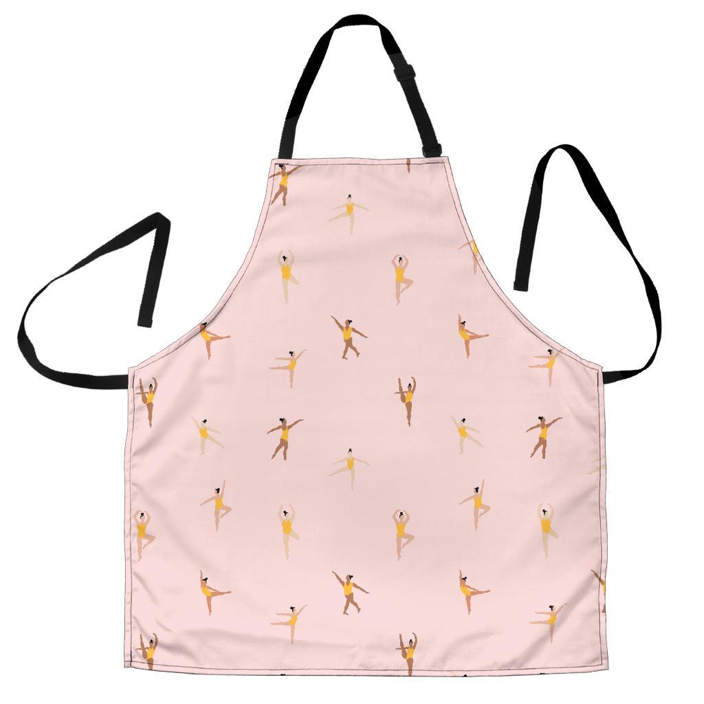 Gymnastics Pattern Print Men's Apron-grizzshop