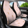 Gymnastics Pattern Print Universal Fit Car Seat Covers-grizzshop